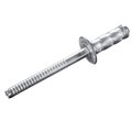 Goebel Blind Rivet, Countersunk Head, 3/16 in Dia., Steel Body, 500 PK SCS-63-66MGRT